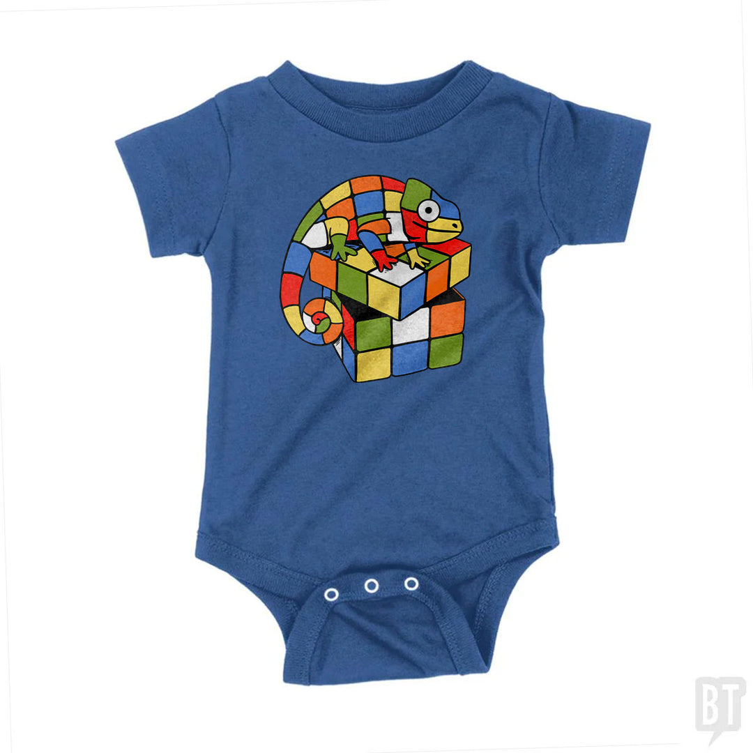 Cube Chamaleon Baby One-Piece