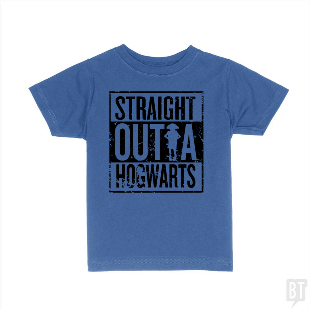 Straight Outta Hogwarts Kids Shirt