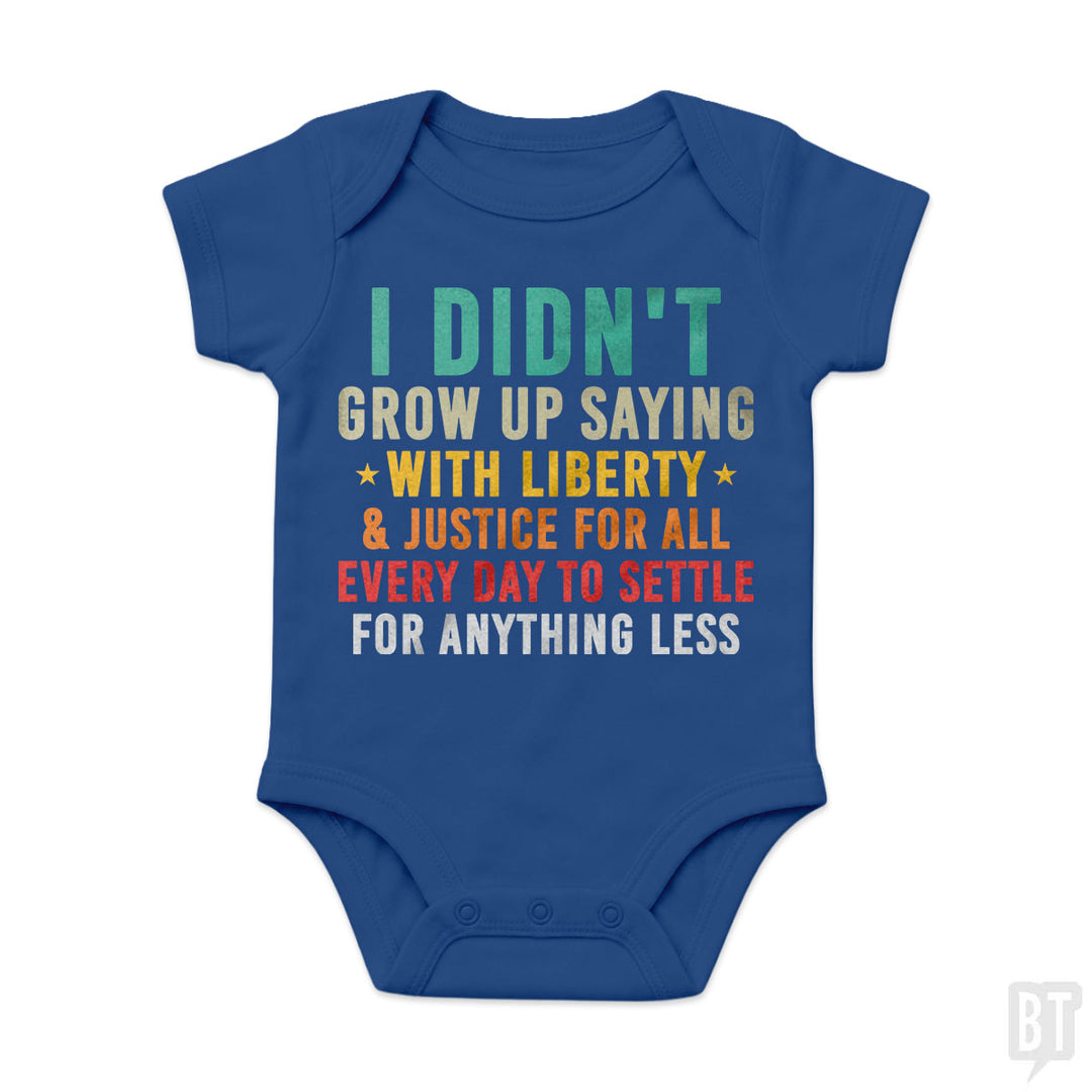 Justice For All Baby One-Piece
