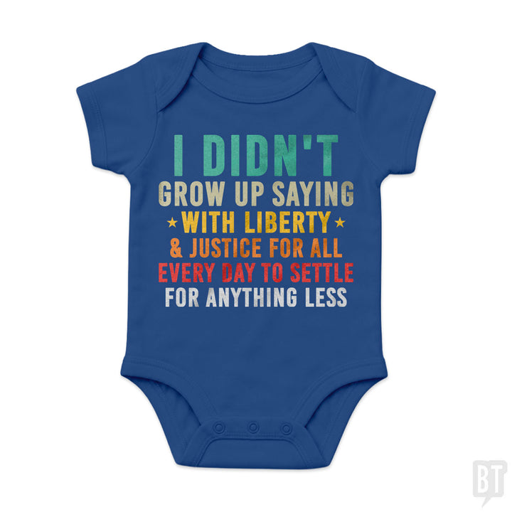 Justice For All Baby One-Piece
