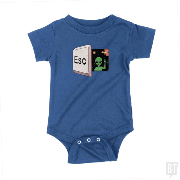 Space Escape Baby One-Piece