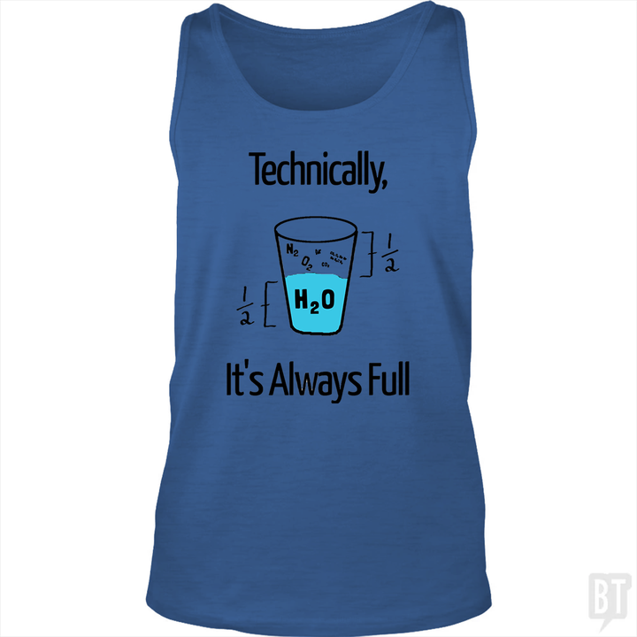 Funny Science Joke Tank Top