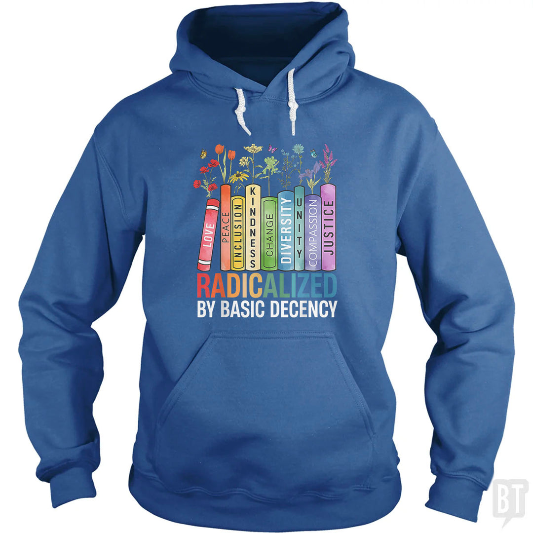Book Flower Hoodie