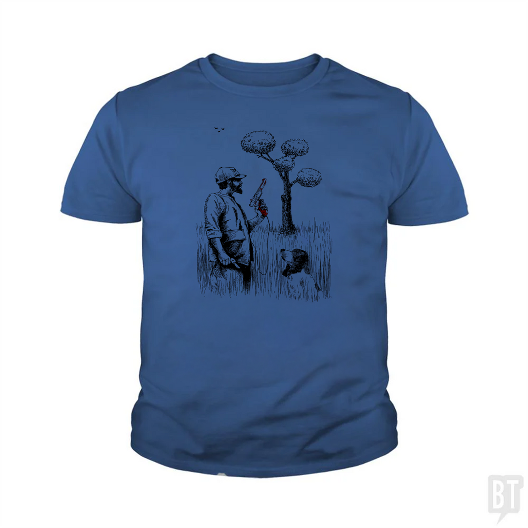 Dog Man Kids Shirt