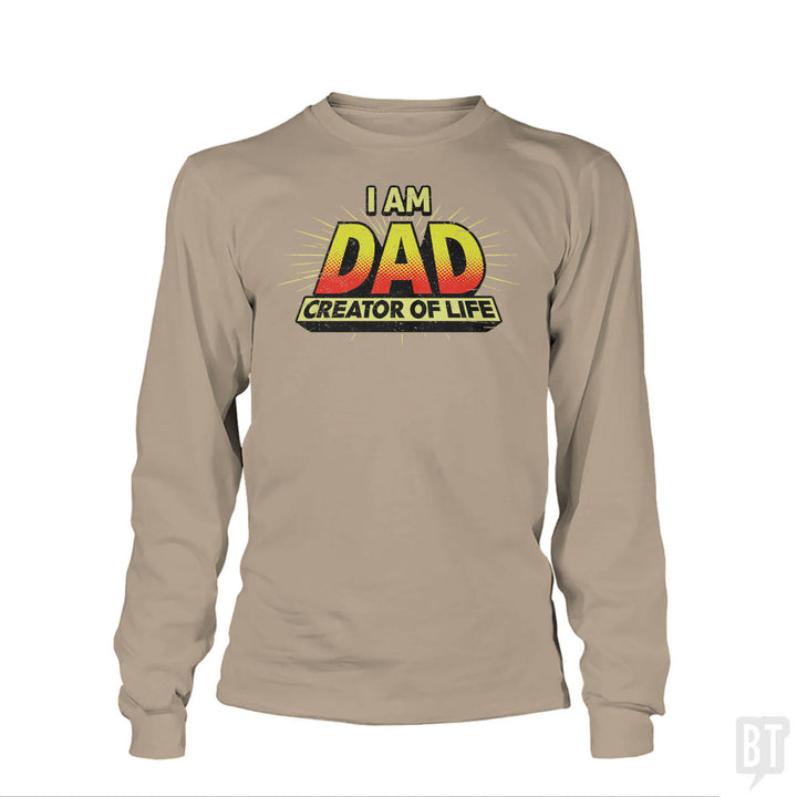 Dad - Creator of Life Long Sleeve