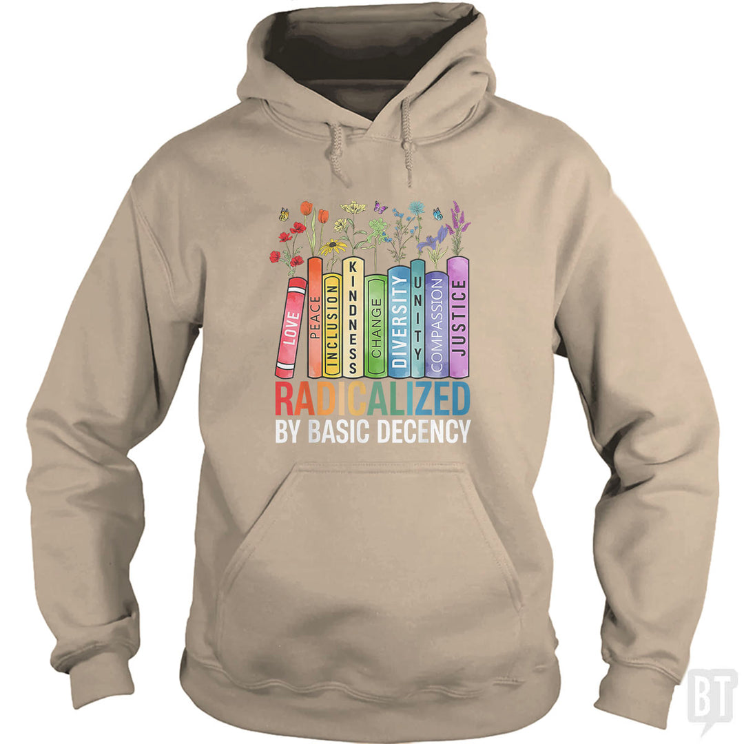 Book Flower Hoodie