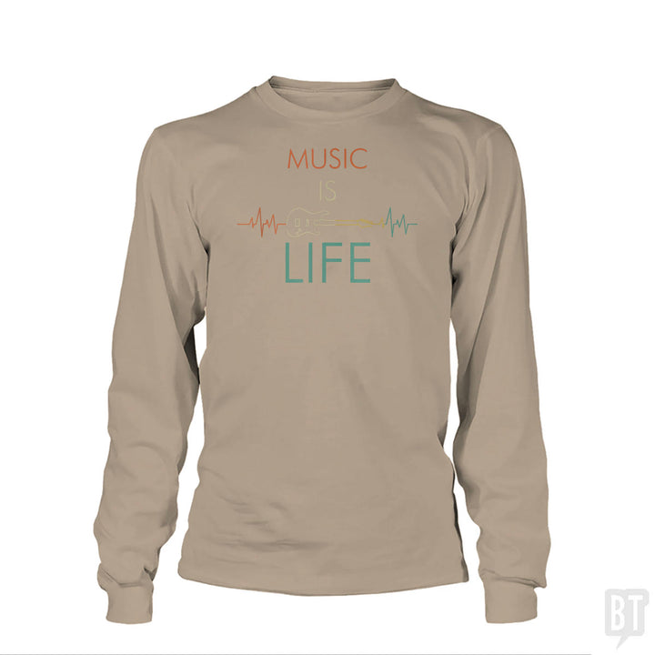 Music Is Life Long Sleeve