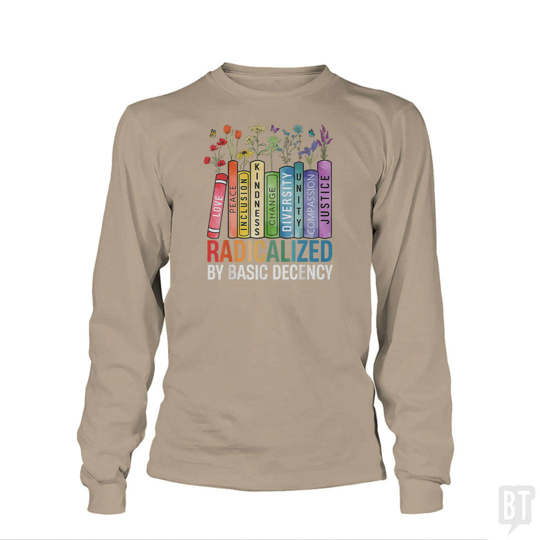 Book Flower Long Sleeve