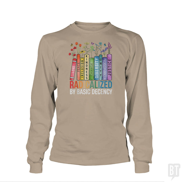 Book Flower Long Sleeve