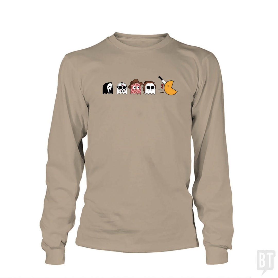 Halloween Horror Characters Long Sleeve