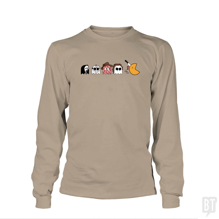 Halloween Horror Characters Long Sleeve