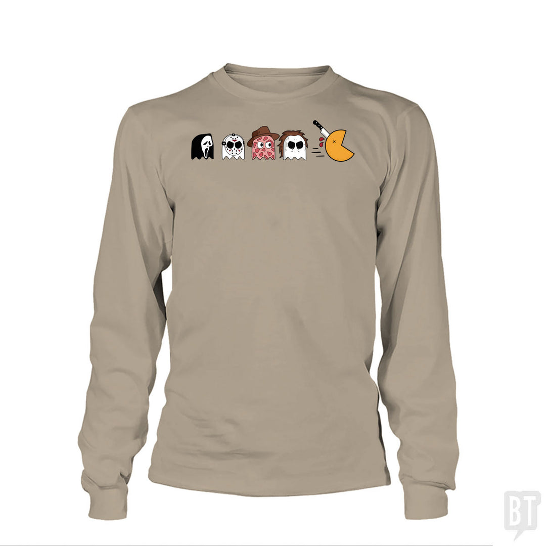 Halloween Horror Characters Long Sleeve