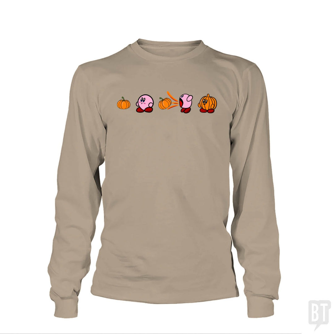 Kirby Pumpkin Long Sleeve