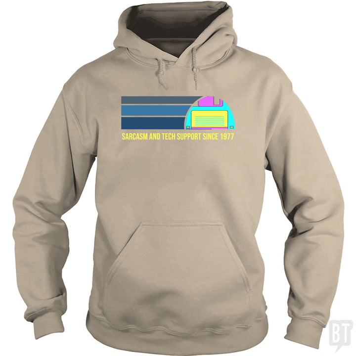 Sarcasm and Tech Support Hoodie
