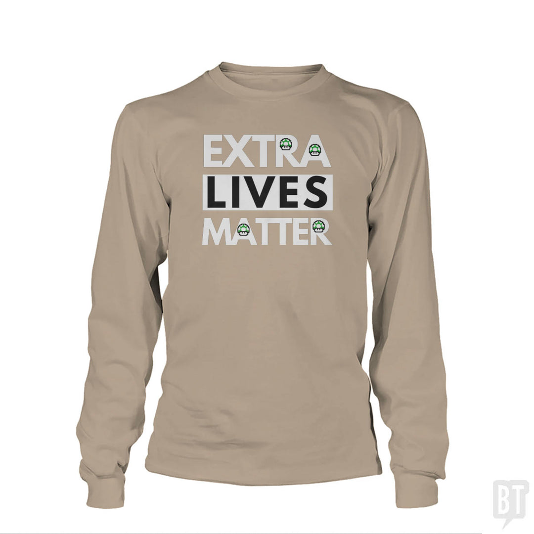 Extra Lives Matter Long Sleeve