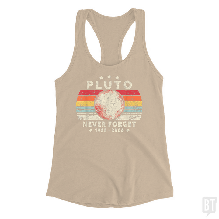 Never Forget Pluto Tank Top