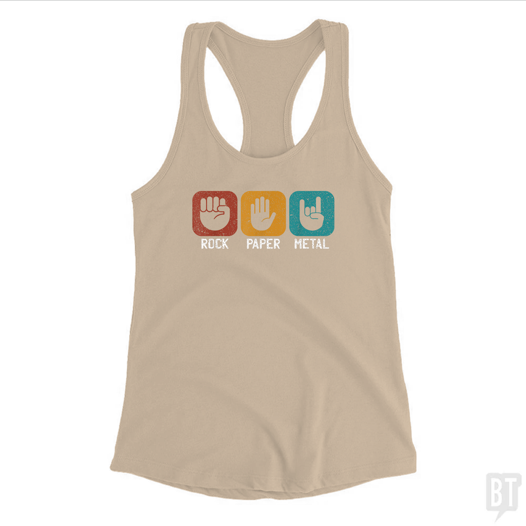 Rock Paper Metal Tank Top