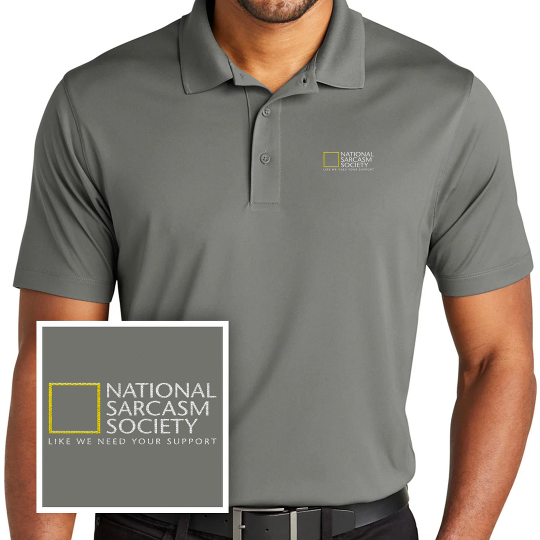 National Sarcasm Polo Shirt