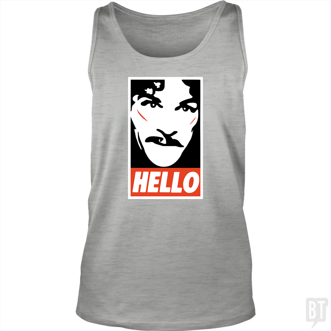 Hello Tank Top