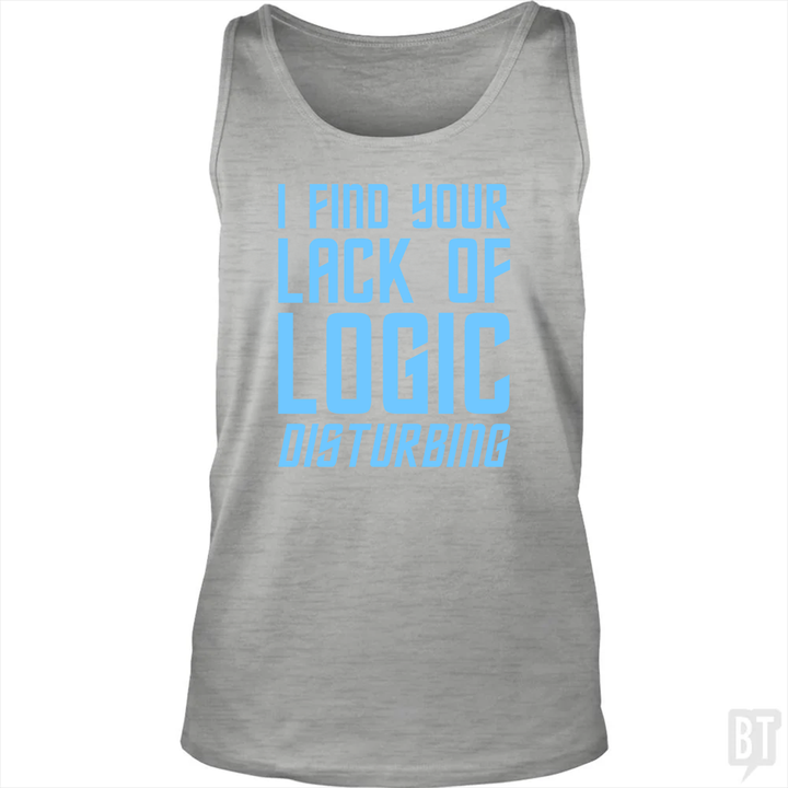Lack Of Logic Tank Top