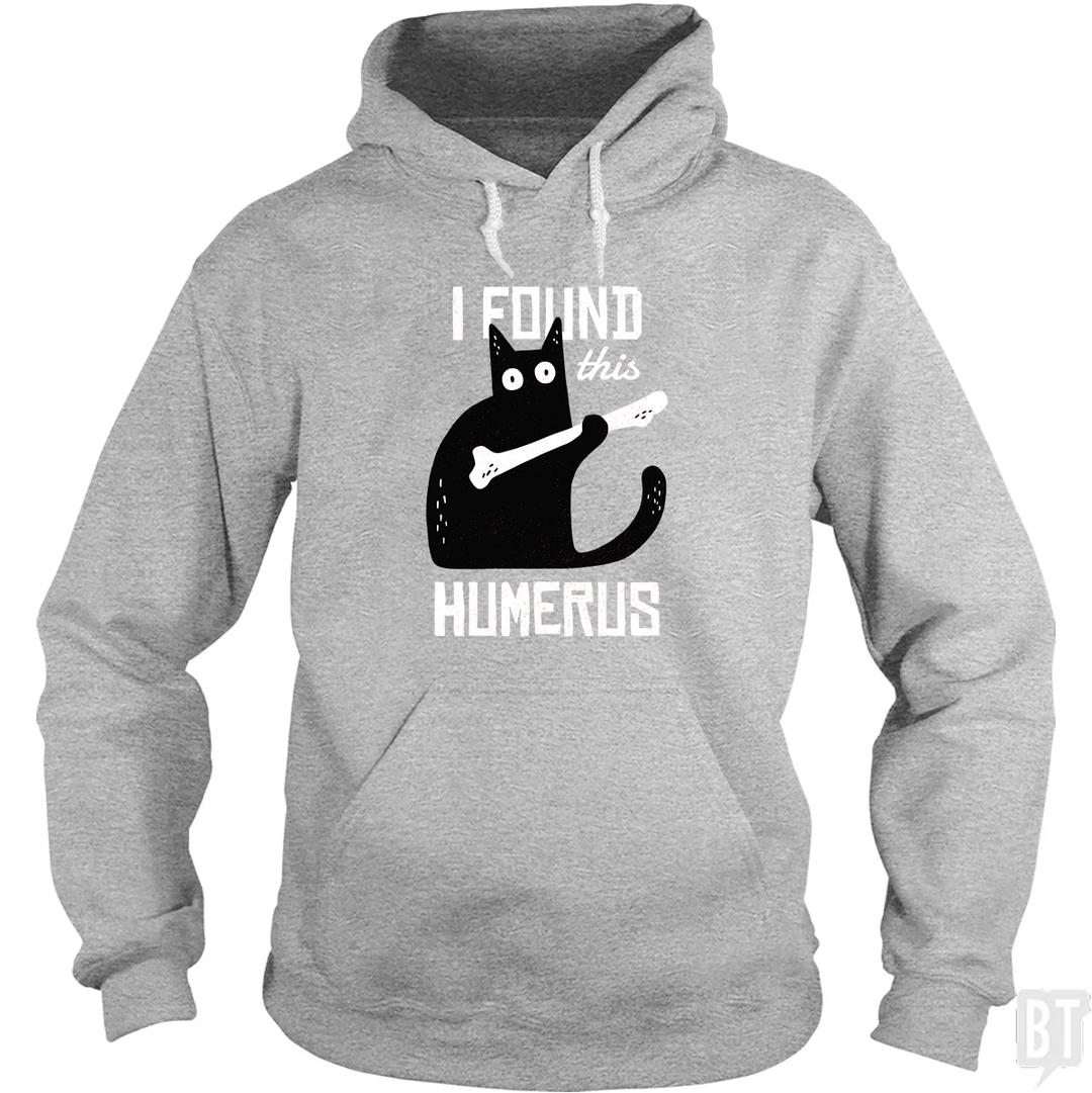Funny Cat with a Bone Hoodie