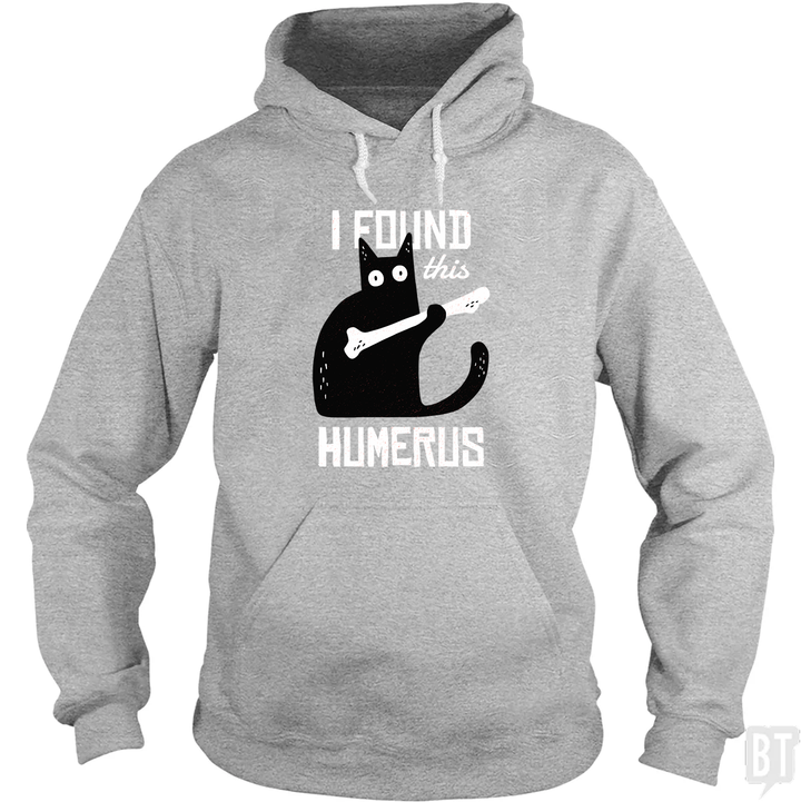 Funny Cat with a Bone Hoodie
