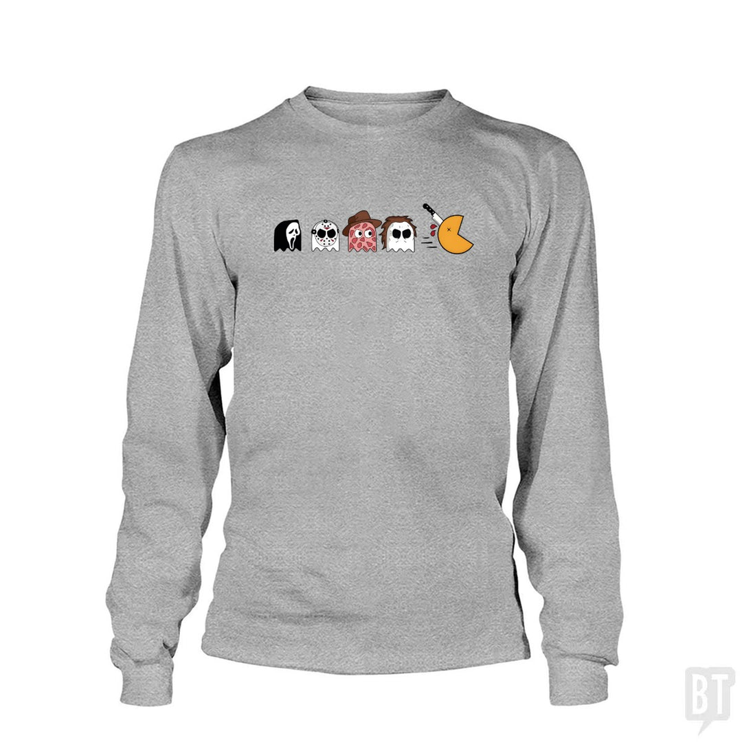 Halloween Horror Characters Long Sleeve