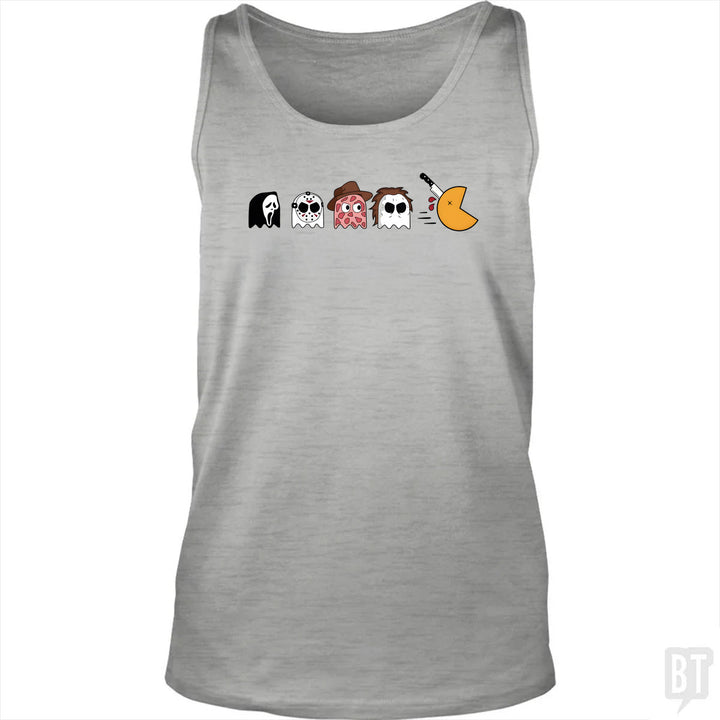Halloween Horror Characters Tank Top