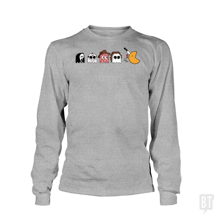 Halloween Horror Characters Long Sleeve