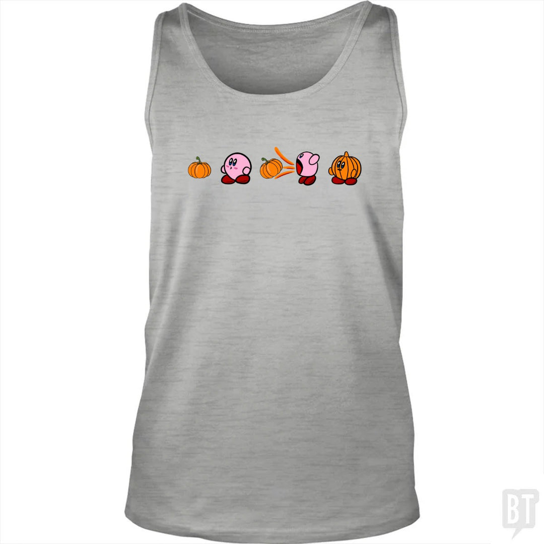 Kirby Pumpkin Tank Top