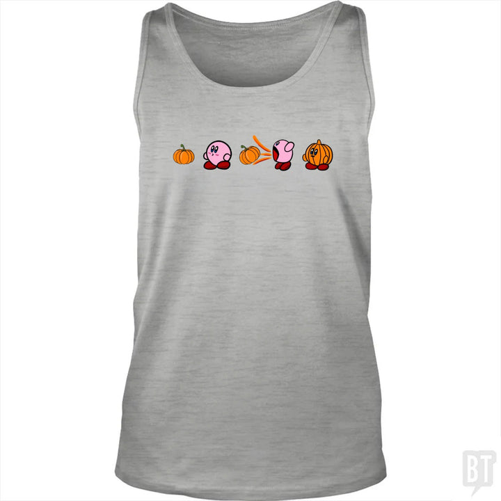 Kirby Pumpkin Tank Top