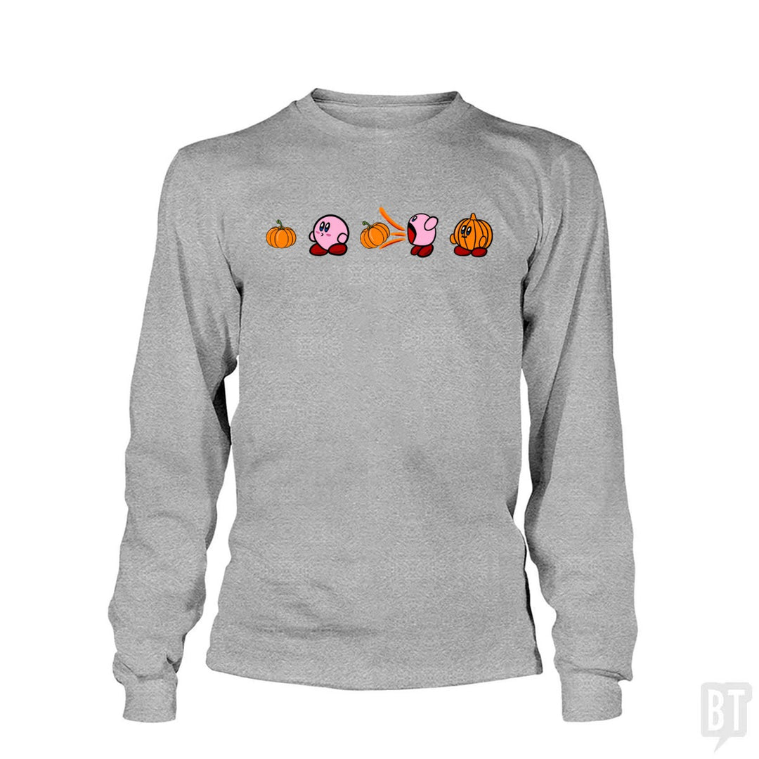 Kirby Pumpkin Long Sleeve
