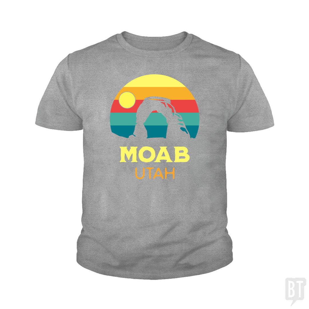 Moab Utah Kids Shirt