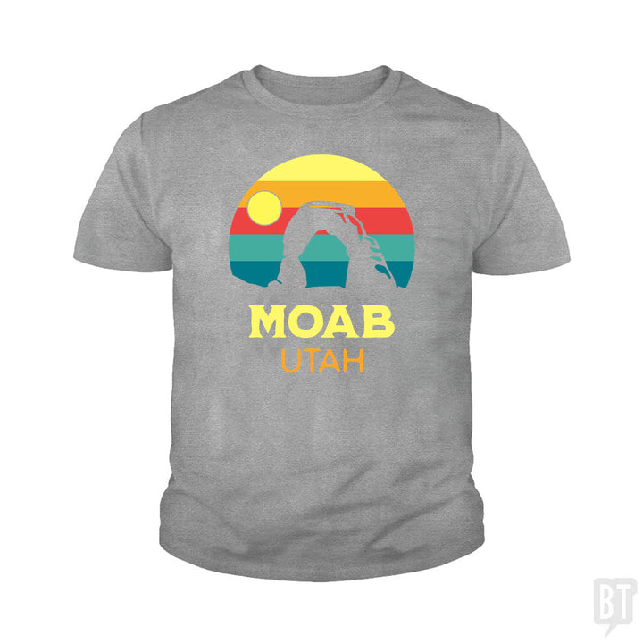 Moab Utah Kids Shirt