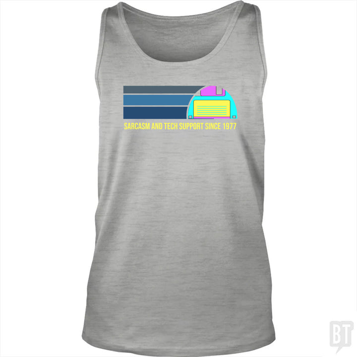 Sarcasm and Tech Support Tank Top