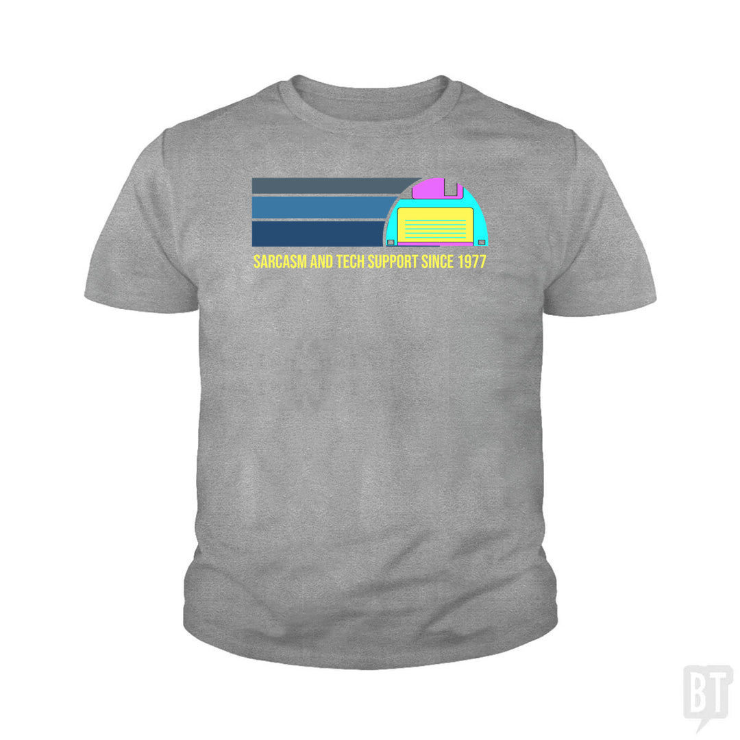 Sarcasm and Tech Support Kids Shirt
