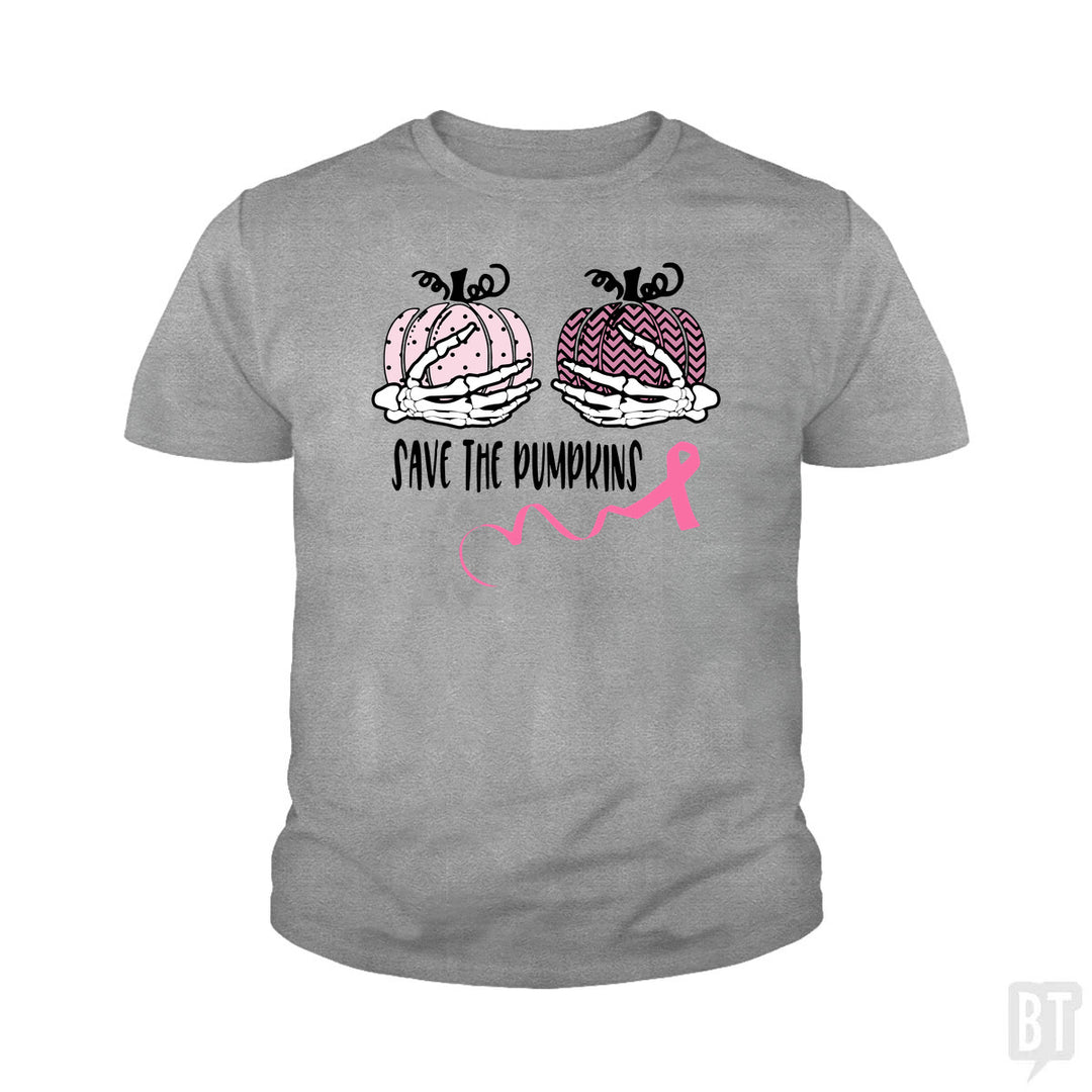 Save The Pumpkins Kids Shirt