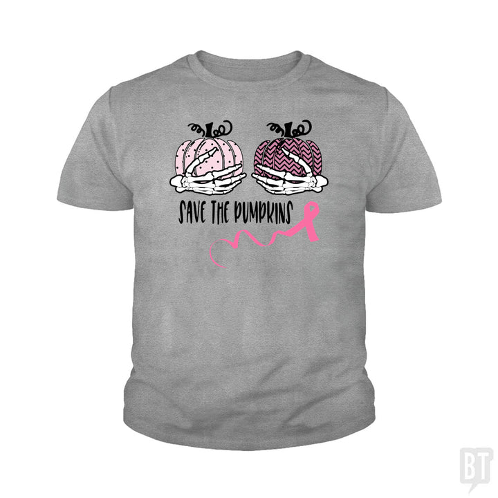 Save The Pumpkins Kids Shirt