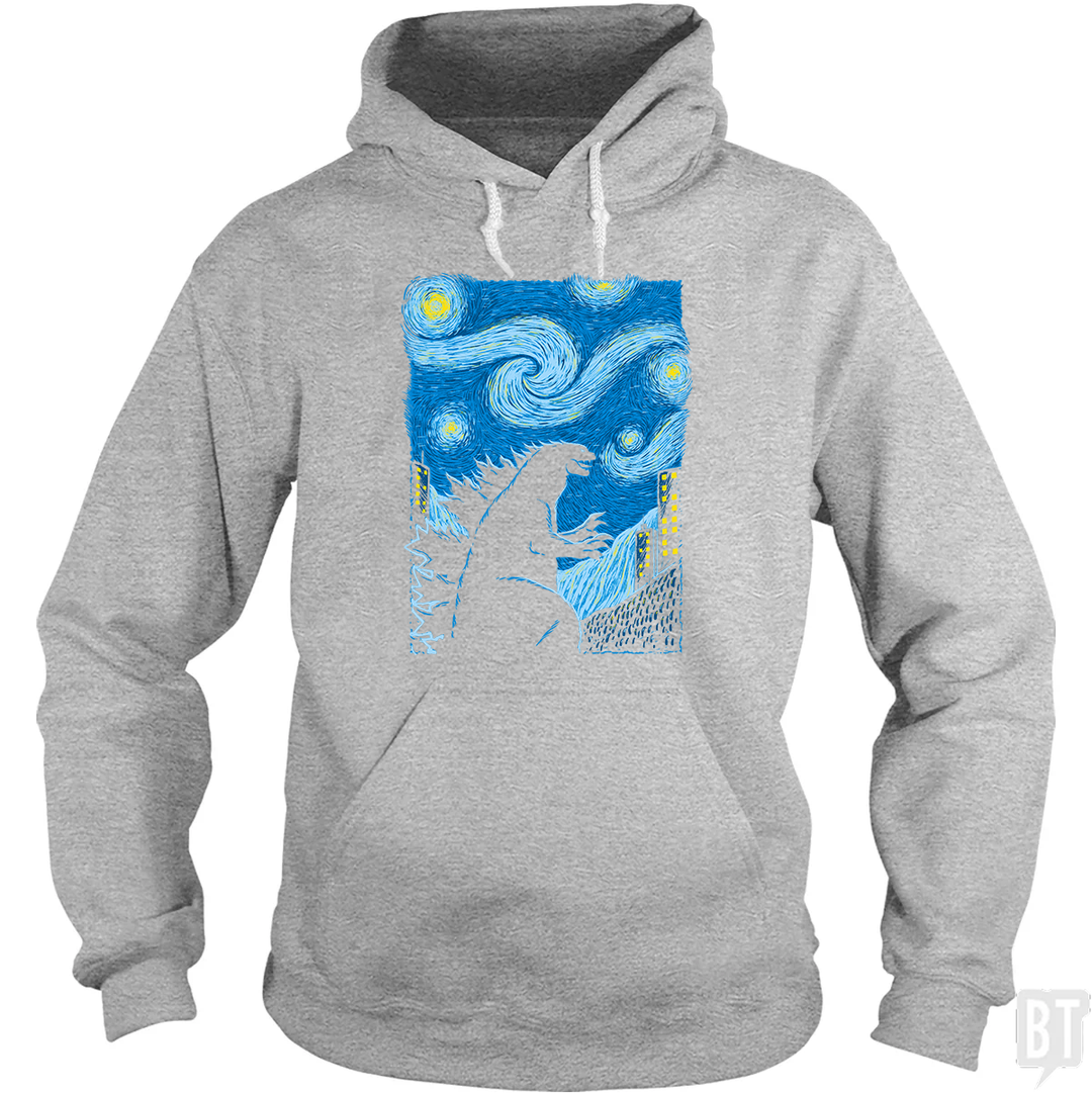 Gogh-Zilla Hoodie