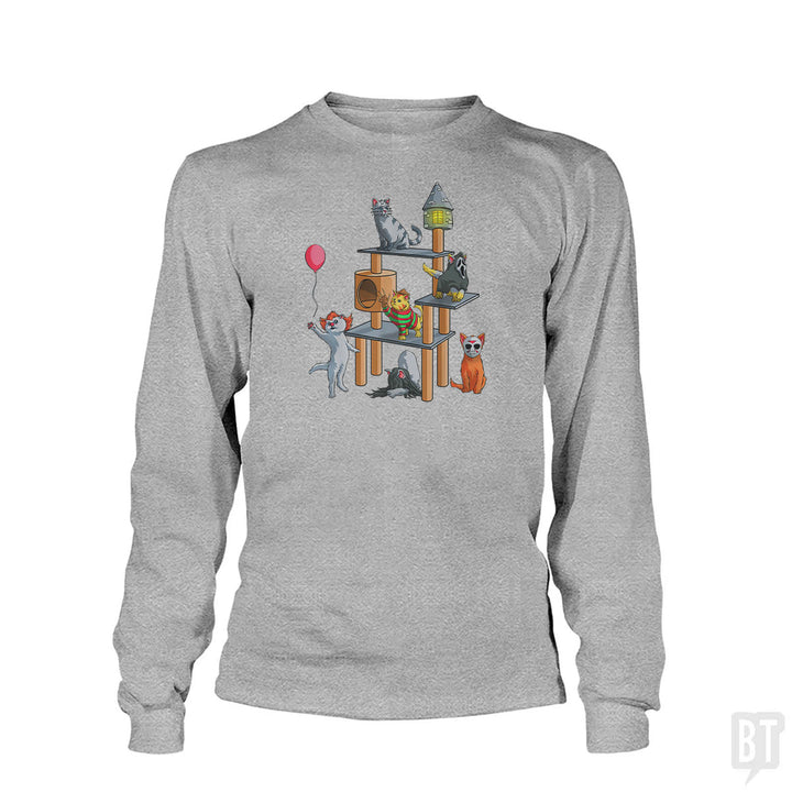 Cat Horror Movies Long Sleeve