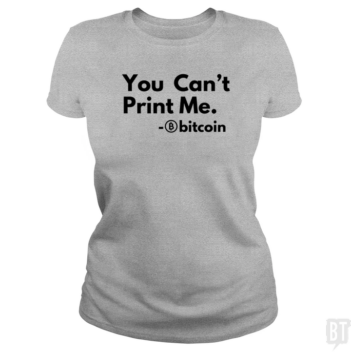 You Can’t Print Me