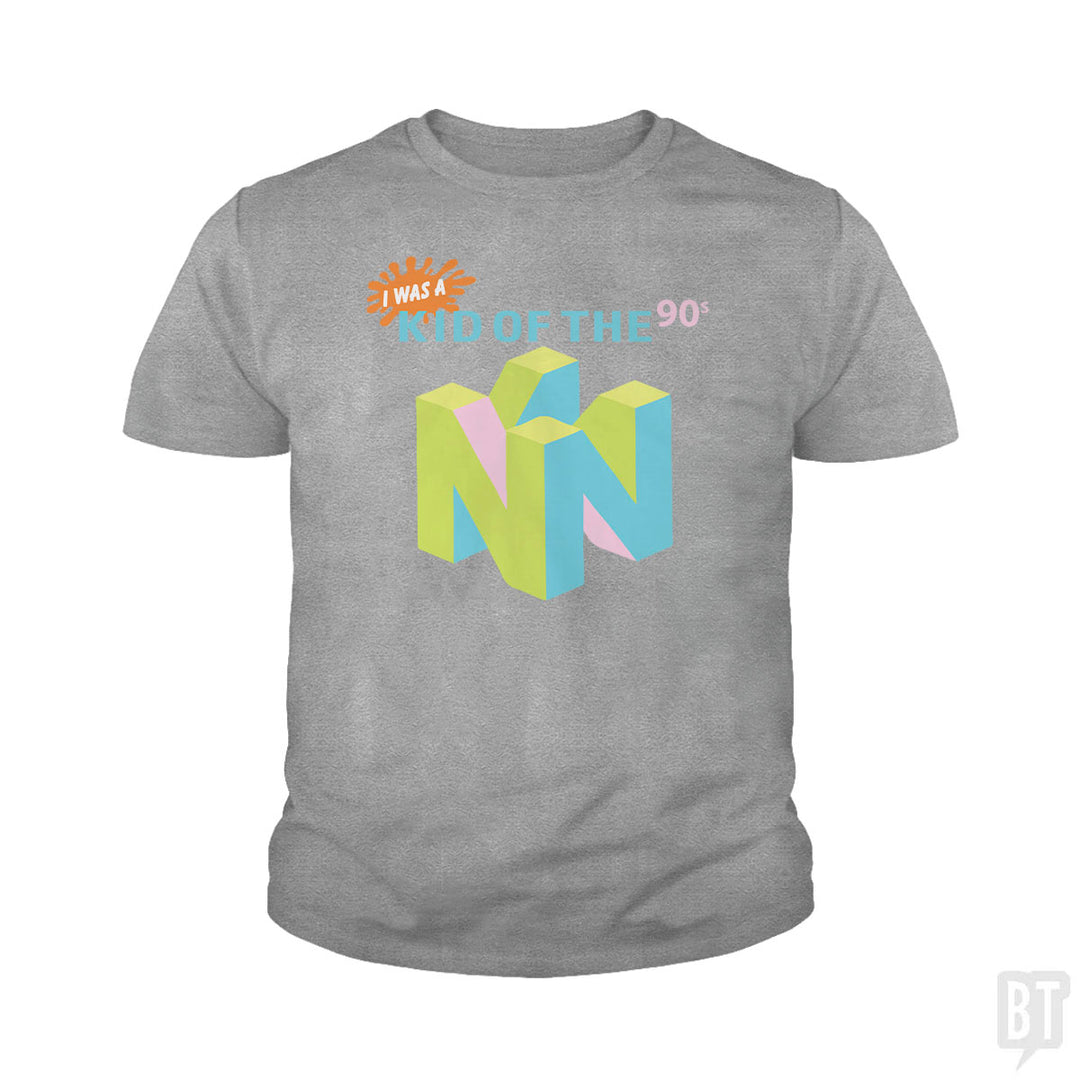 I Was A Kid Of The 90s Kids Shirt