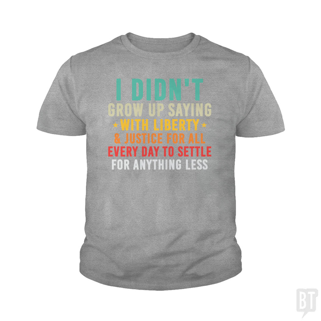 Justice For All Kids Shirt