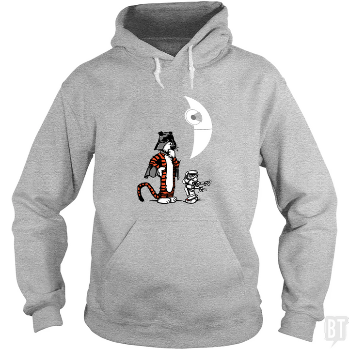 Darth Hobbes and Calvin Trooper Hoodie
