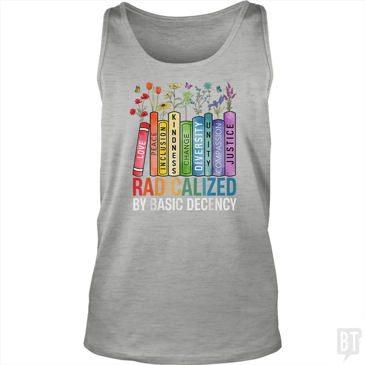 Book Flower Tank Top