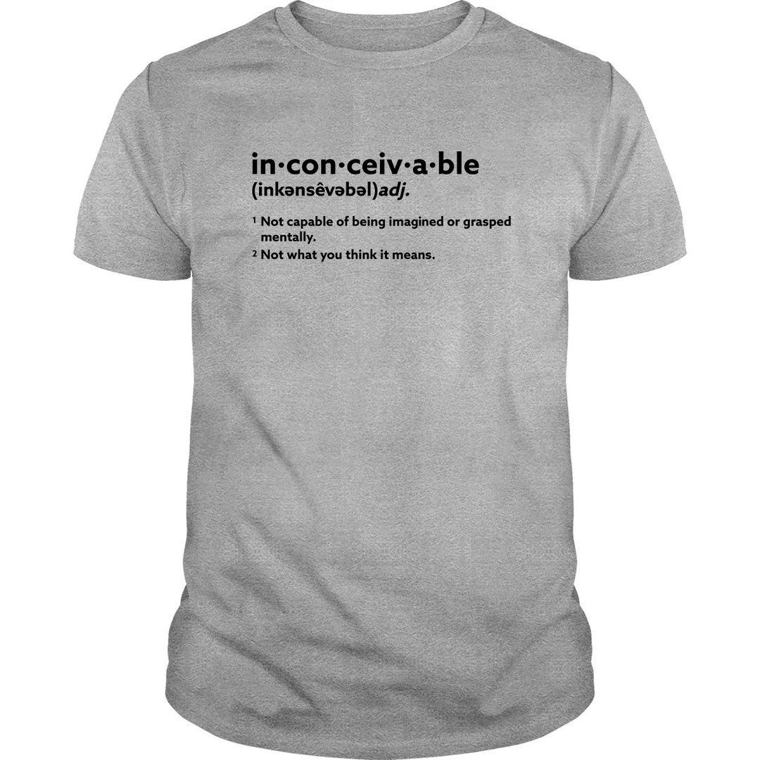 Inconceivable Definition