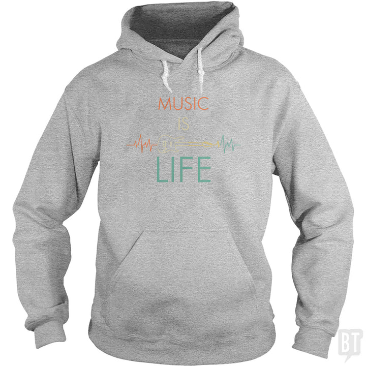 Music Is Life Hoodie