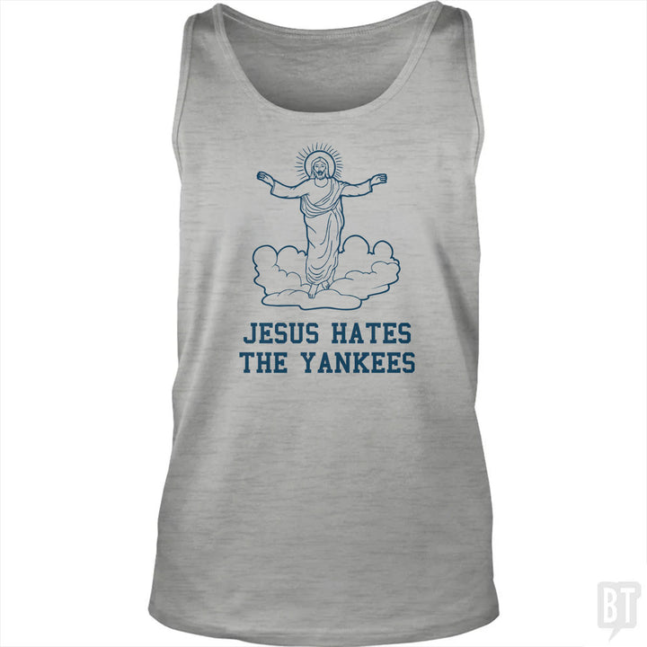 Jesus Hates the Yankees Tank Top