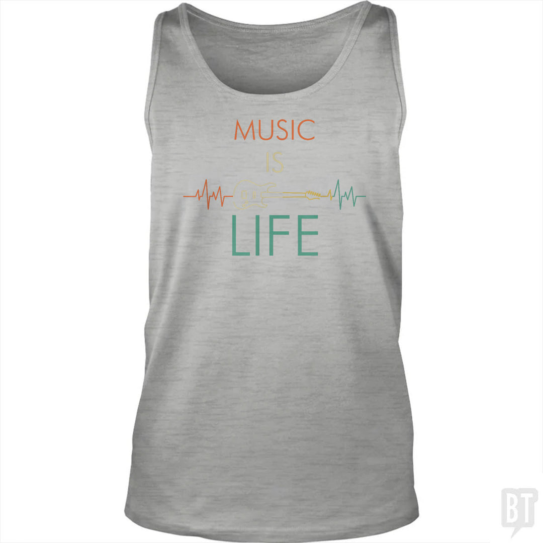Music Is Life Tank Top