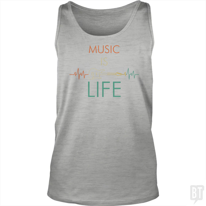 Music Is Life Tank Top